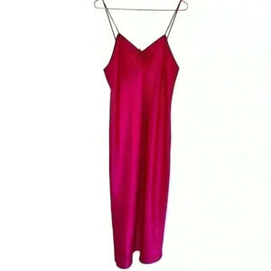Vintage Berry Colored Maxi Slip